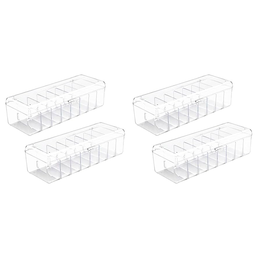 トレーディングカード収納ボックス [4個パック] Amazon｜xosVee 4個のトレーディングカード収納ボックス、カード