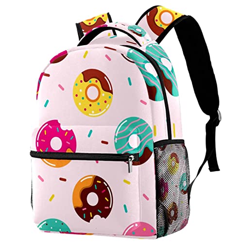 Sac à dos classique léger fleuri pour femme et adolescente - Modèle Couleur 3 style intemporel