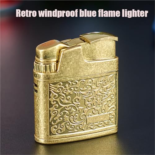 Encendedor de metal recargable con llama ajustable para velas y exterior 3