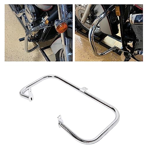 1 1/4 Highway Engine Guard Crash Bar Compatible with 2004-2024 Honda Shadow Aero VT750 Chrome