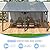 AirWire 10x14 FT Gazebo Pergola Awnings for Patio with Hardtop Gazebos on Clearance Patio Covers for Shade and Rain, Lean to Gazebo Sunroom Patio Canopy Outdoor Pergolas for Patios,Decks,Backyard