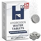✅ HIGH-CONCENTRATION HYDROGEN WATER TABLETS – Instantly transform plain water into hydrogen-rich water with up to 12 ppm of molecular hydrogen. Our premium magnesium-based tablets dissolve fast, releasing H₂ gas for superior bioavailability and perfo...
