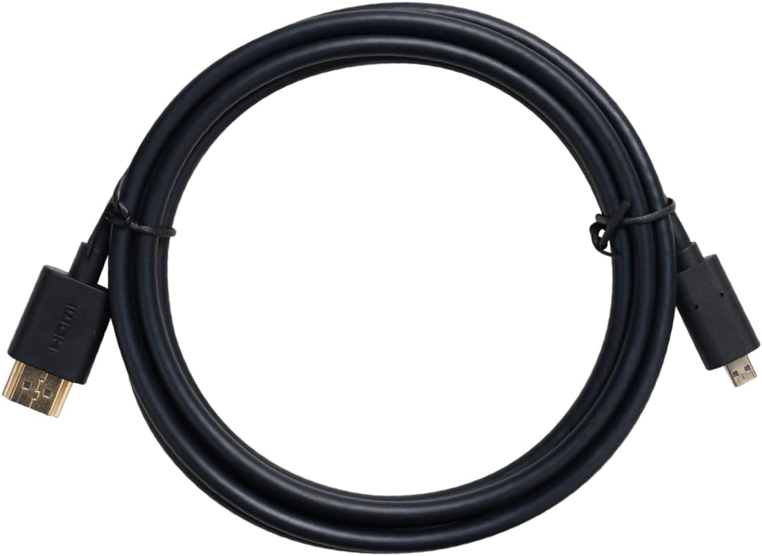 OBSBOT Micro HDMI to HDMI Cable, 4K@30fps and1080P@60fps, Compatible Tail Air, Computer, TV and Other Monitor.