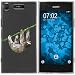 Produktbild PhoneNatic Case kompatibel mit Sony Xperia XZ1 Silikon-Hülle Vektor Tiere Faultier M6