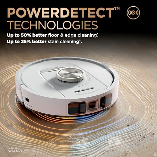 Shark PowerDetect Robot Vacuum & Mop Combo, 60-Day Self-Empty, AV2810ZEWH - image 6