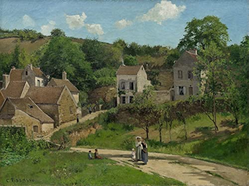 Peinture Pissarro Pontoise pour sublimer le design d'un salon contemporain