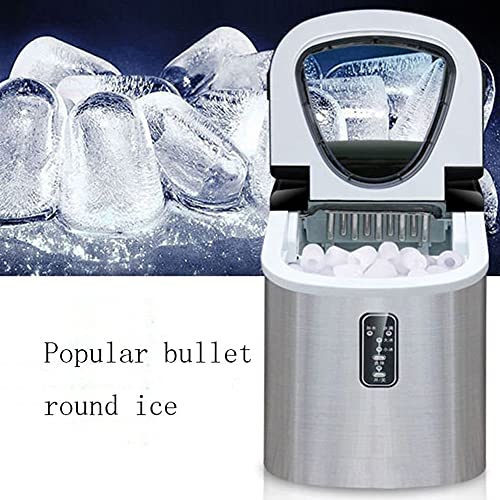 Máquina pequeña para hacer hielo 12Kg/24H 9 cubos miniatura 5