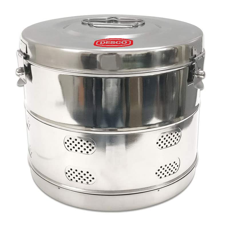 See full amazon price history chart for DESCO Stainless Steel Dressing Drum Jointed (12x10 inch) DESCO Stainless Steel Dressing Drum Jointed (12x10 inch) (B0C1VRBS7C) Amazon Price History, Amazon Price Tracker