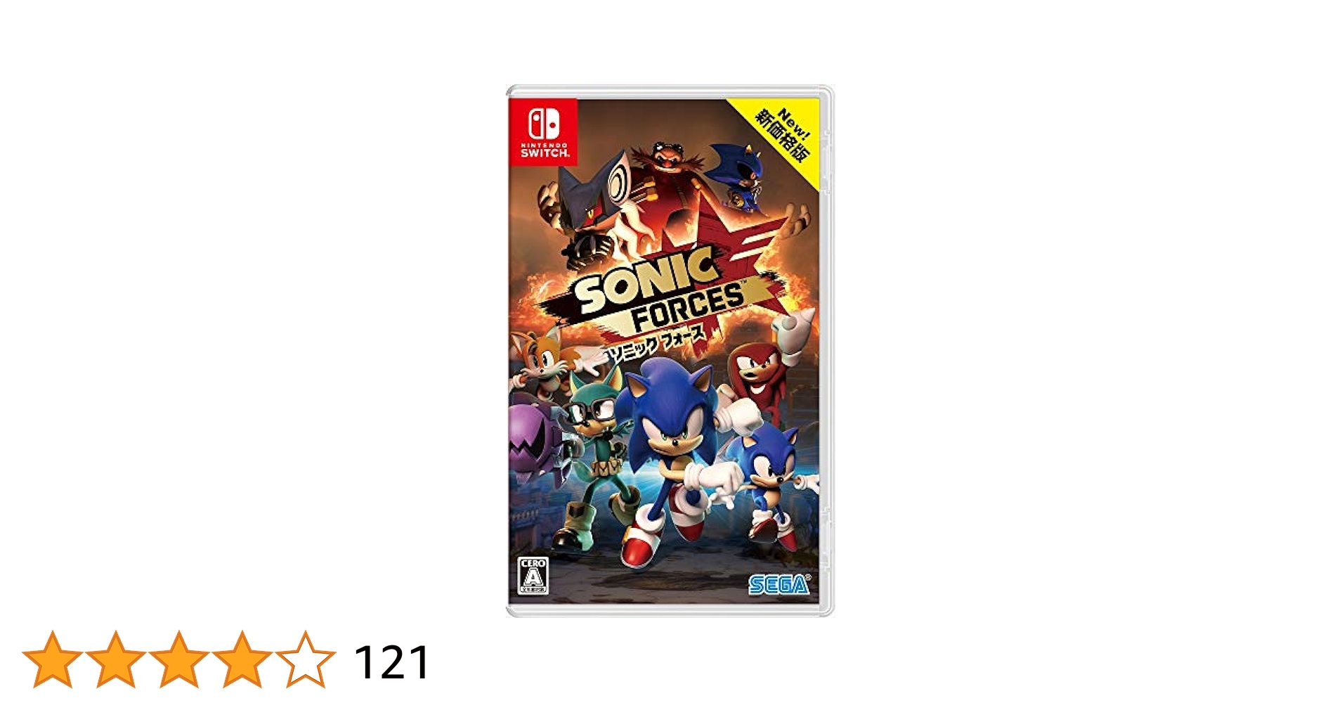 Amazon.co.jp: ソニックフォース 新価格版 - Switch : ゲーム