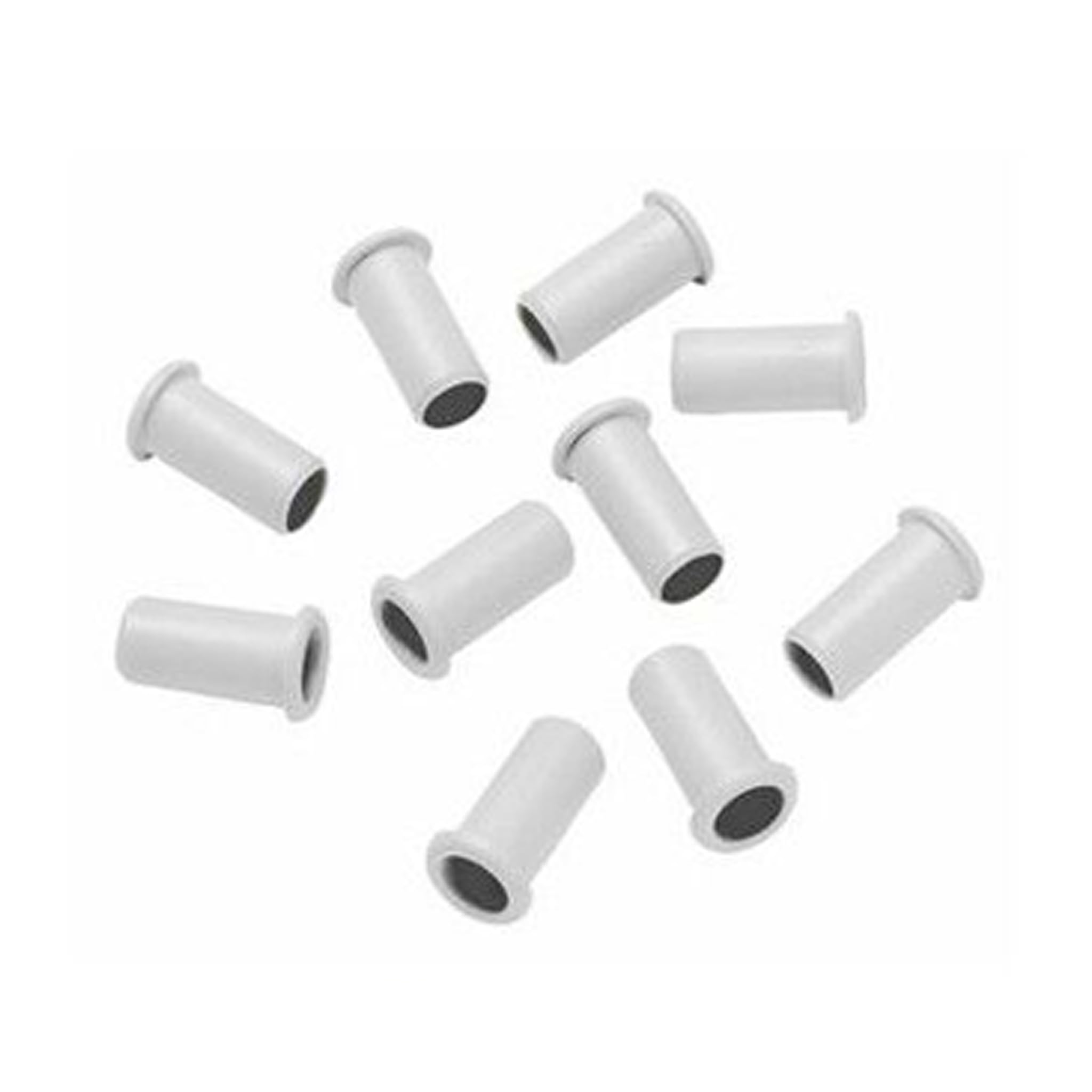 Pipestation White 15Mm Push Fit Fittings Pipe Inserts (50 Pack) - 15Mm Pushfit Plumbing Fittings For Plastic Pex Pb & Copper Pipe Radiators - Plumber's Pack (50 Pieces)