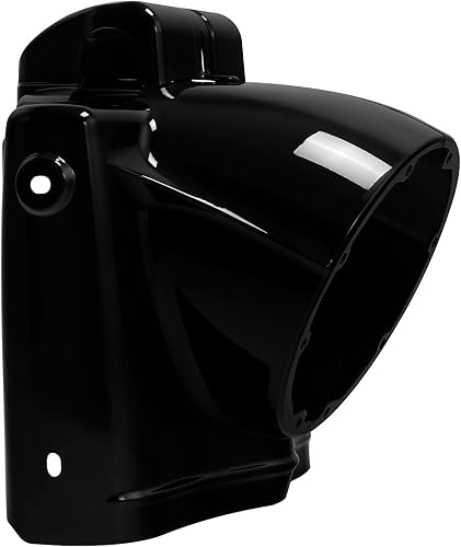 Miniatura 2 de TCT-MOTORPARTS Cubierta de góndola para faros delanteros color negro brillante de 7 pulgadas para Harley Road King FLHR 2014-2023