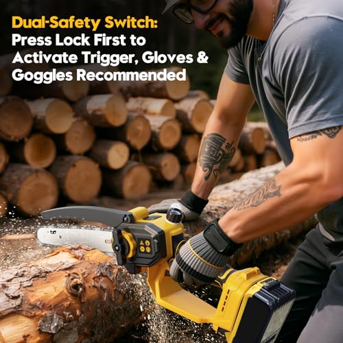 Chainsaw Cordless with Brushless Motor