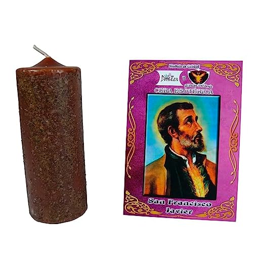 Velón Herboreo San Francisco Javier - Ritual para causas perdidas y situaciones complicadas - Las Velas de Mariano