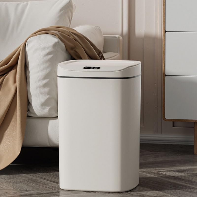 PP Sensor Activated Smart Trash Can for Home Use Bathroom Living Room Kitchen