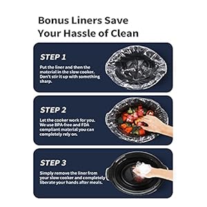 Newlaunchkooc85quartprogrammableslowcookerlargerthan8quartmorepracticalthan10quartwithdigitalcountdowntimerfreelinersincludedforeasycleanupblackoval Urban Country Home Decor New launch kooc 85 quart programmable slow cooker larger than 8 quart more practical than 10 quart with digital countdown timer free liners included for easy clean up black oval urban country home decor