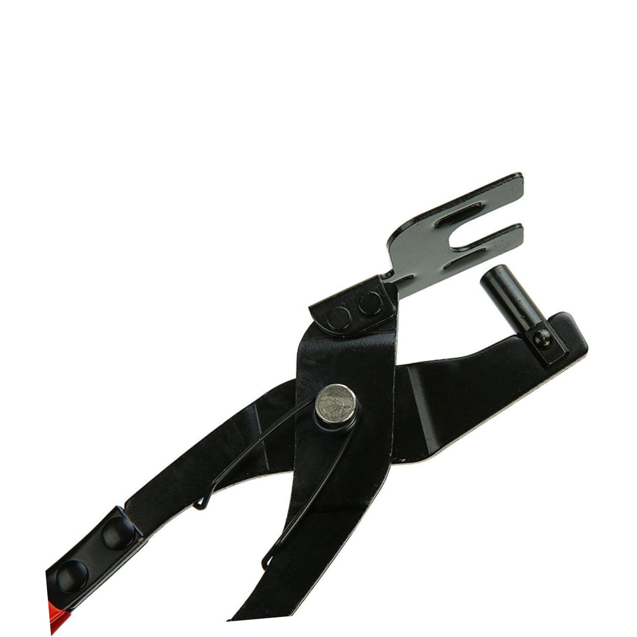 NUOBESTY Pinze per Rimozione Ganci Scarico Acciaio Utensile per Supporti Gomma Compatibile con Auto e Furgoni Manutenzione Facile e
