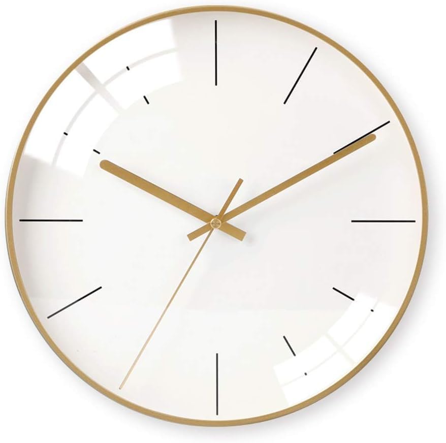 Horloge murale golden nordic minimaliste pour sublimer votre séjour