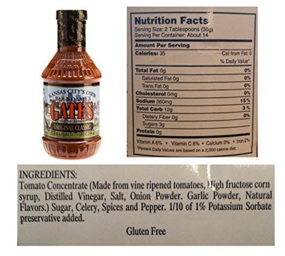 Gates BBQ Sauce and Dry Rub Variety Bundle - 4 Pack