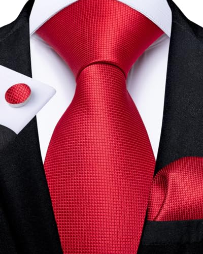 Image of DiBanGu Mens Zipper Ties Silk Adjustable Necktie Pocket Square