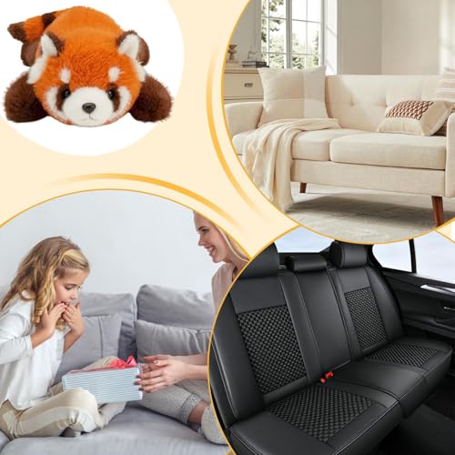 Generisch Roter Panda Kuscheltier Mit Gewicht Für Erwachsene - 45cm/65cm Groß Plüschtiere Gewichtskuscheltiere - Gewichtetes Plüschtier Roter Panda Weighted Stuffed Animal Stofftier Plüsch Für Kinder
