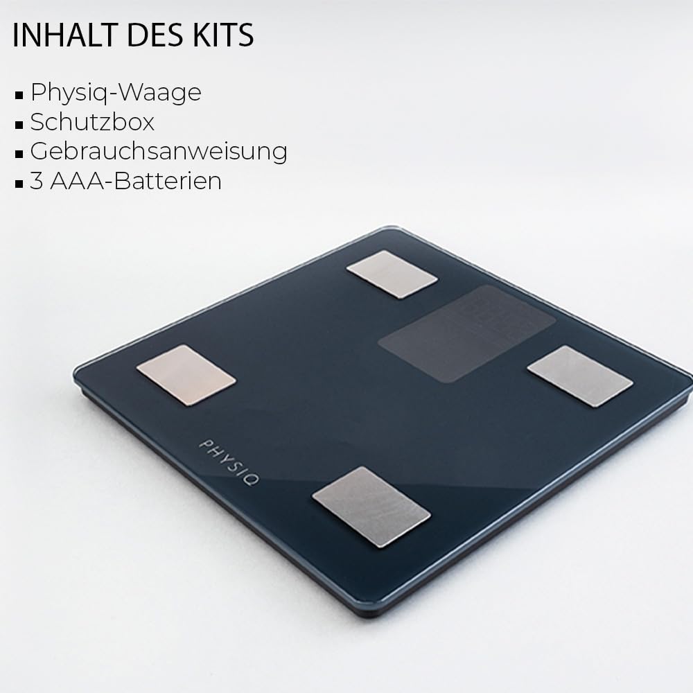 Personenwaage Digital Körperwaage Waage Personen | Weight Scale Digitale Personenwaagen mit Körperfettanalyse | Körperfettmessgerät Personenwage Analysewaage