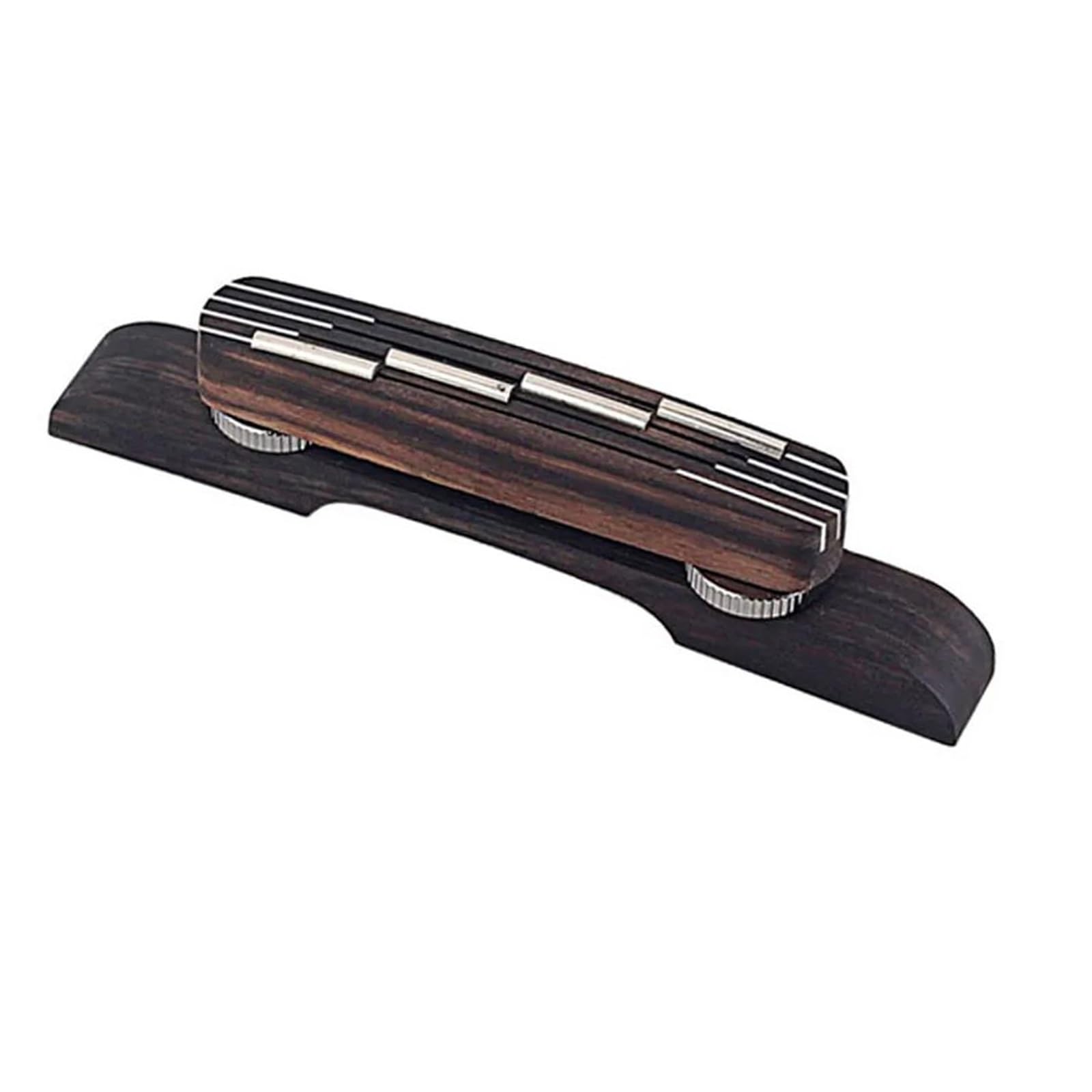 Trwały Mostek Z Palisandru Do Gitary Basowej Mandoliny Regulowany(Rosewood)