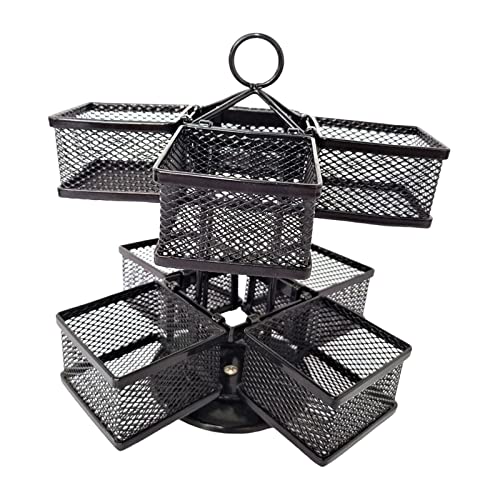 Présentoir à thé à 9 compartiments, boîte de rangement pour sachet de tisane et café - 2