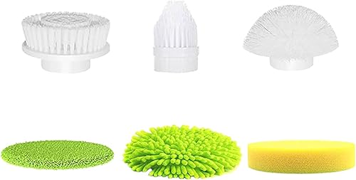 Cabezales de cepillo de repuesto para depurador giratorio eléctrico para Le-001