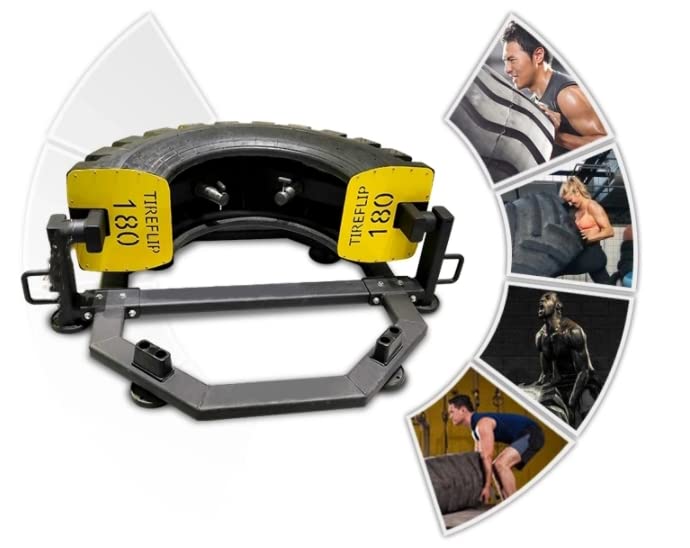 Marshal FitnessTire Flip Crossfit Workout Training Machine Indoor Gym Fitness Equipment Machine Tire Flip Machine Explosive Power Fitness Roll Tire Strength Physical Training Tire-MF-0152 SL
