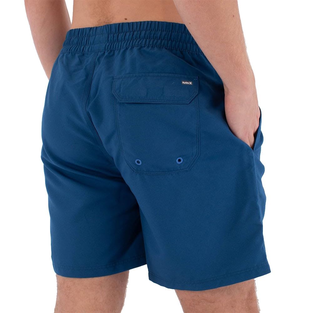Hurley Boardshort Men - Vollley Icon Solid 17' Costume a Boxer Uomo