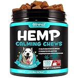 YaqvYoNg Calming Treats for Dogs, 150 Chews Hemp-Based Calming Chews for Dogs – Supports Relaxation During Separation, Barking, Fireworks & Thunderstorms – with Natural Ingredients (Peking Duck)
