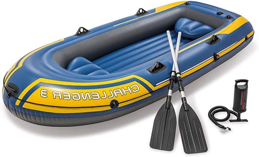 Bateau gonflable d'extérieur pour 3 personnes, idéal canoë d'aventure