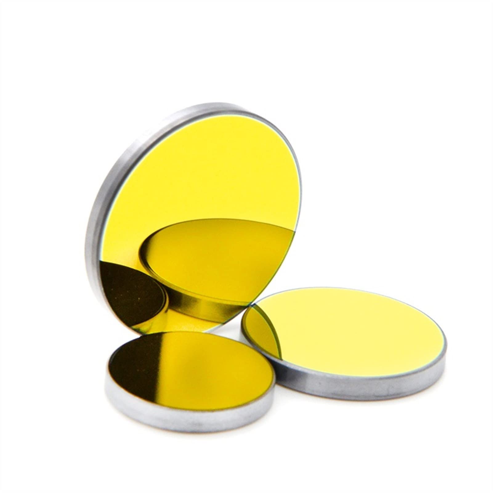 Co2 Laser Si Reflect Mirror 50.8x10mm for Laser Engraver Gold-Plated Silicon Reflector Lenses
