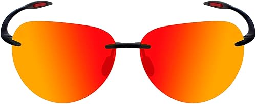Miniatura 38 de JULI - Lentes de sol deportivos para hombres y mujeres, marco sin montura Tr90 para correr, pesca, golf, surf, conducción, MJ8009