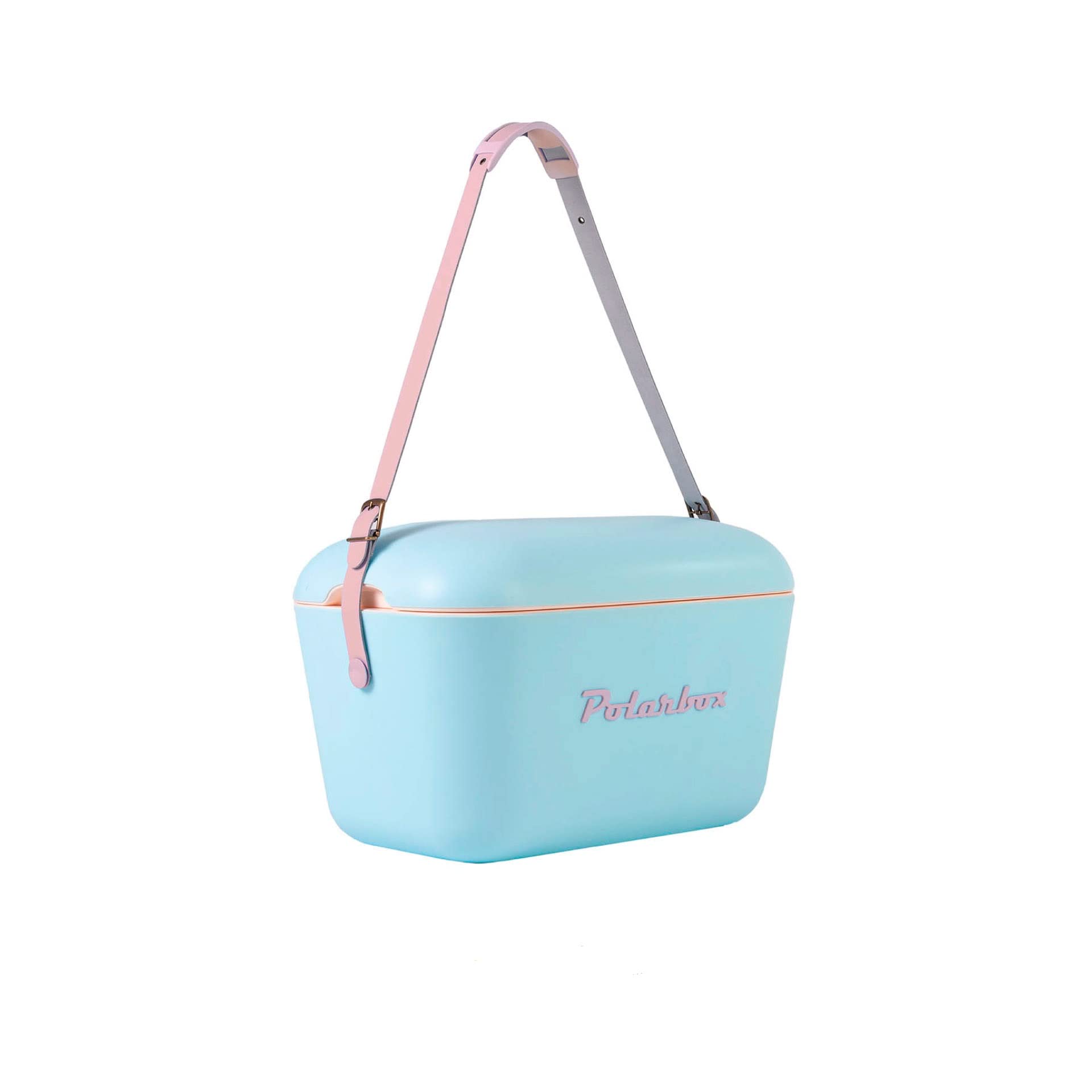 Nevera portátil para Playa, Camping, Picnic (20 L, Azul Cielo)