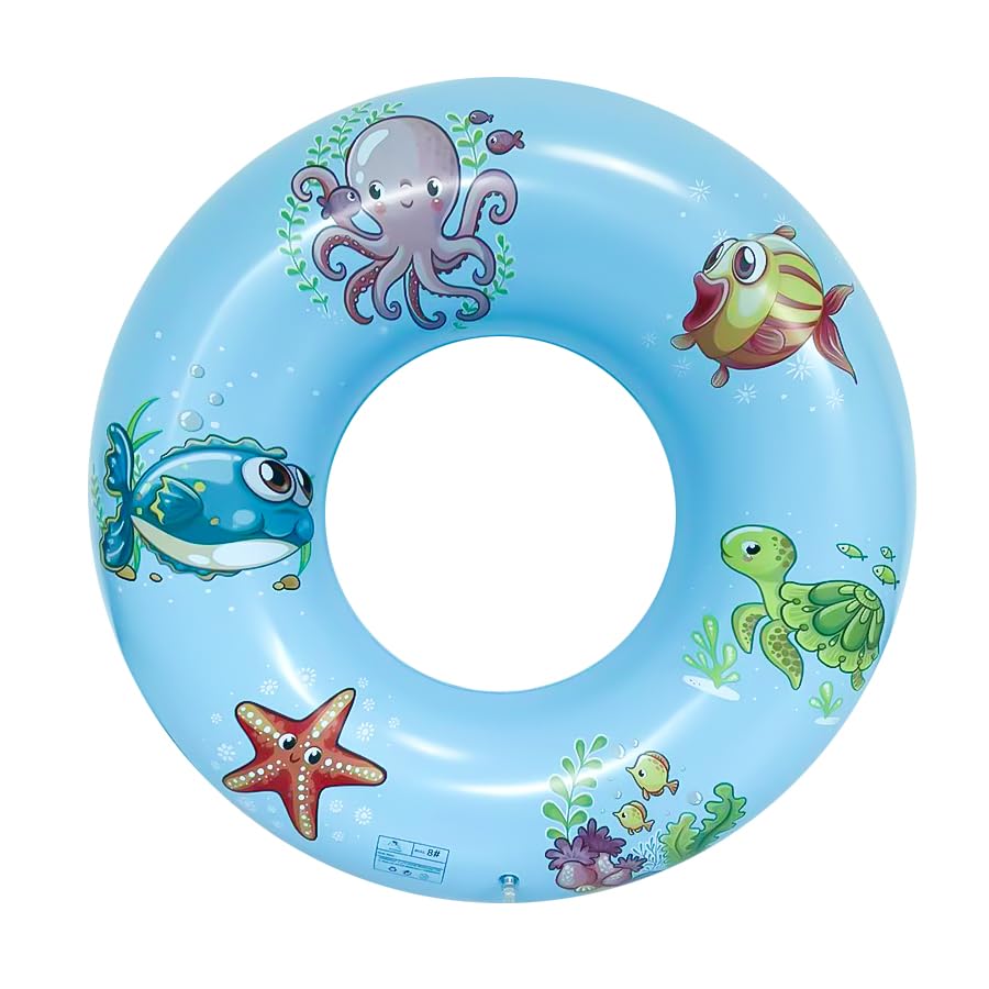 Image of Cockatoo Inflatable PVC Swimming Floats with Handles, Small Swimming Pool Floats