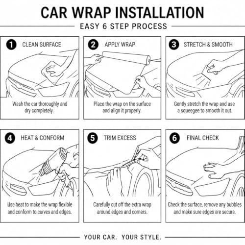 Image of WALLMATE Copper Metallic Self Adhesive Bubble Free Vinyl Wrap for Car, Scooty, Cycle, Bike and Other Vihicle Interior & Exterior Decoration (Copper Metallic, 20X60 in)