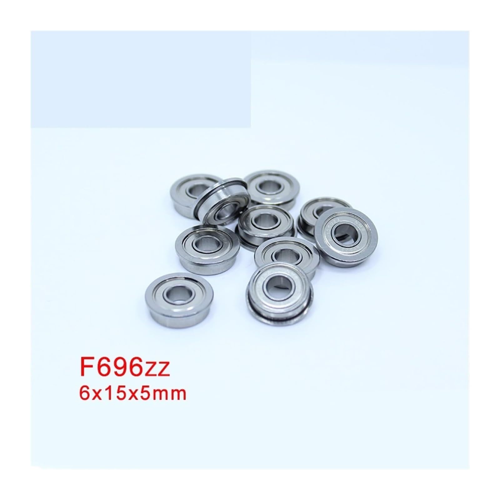 Abgedichtete Lager, F693zz F694zz Lager F695zz F696zz F698zz ABEC-1 10 Stück doppelt geschirmte Zoll-Kugellager (F695ZZ-A1-10 Stück) | F696ZZ-A1-10PCS