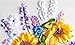 Ribbon Embroidery Kit,Fanryn 3D Silk Ribbon Embroidery Sunflower Flowers Pattern Design Cross Stitch Kit Embroidery for Beginner DIY Handwork Home Decoration Wall Decor 40x50cm (No Frame)