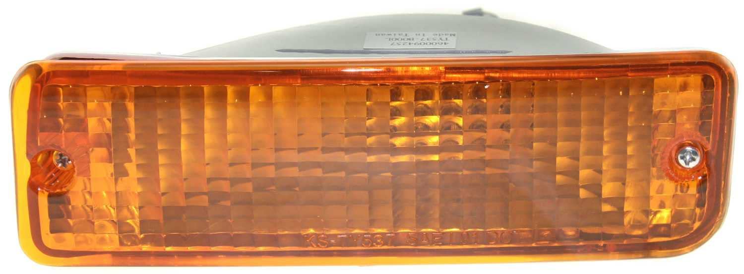 Garage-Pro Turn Signal Light SET Compatible with Toyota T100 1993-1998 Front, Driver and Passenger Side, With bulb(s), Mounts on Bumper