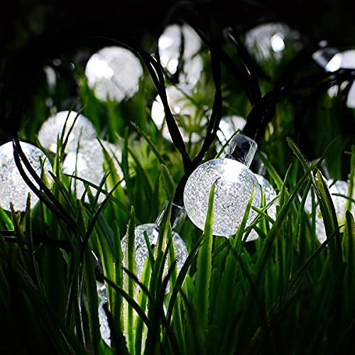Luces solares LED cadena exterior 7m 50 luces miniatura 4