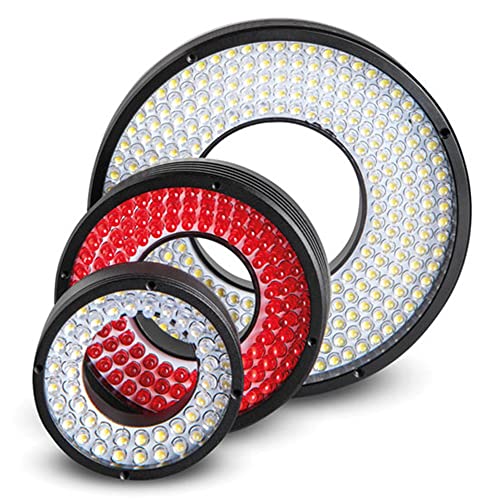 Image of 100mm Red Ring Light Machine Vision LED 24V Detection and Recognition Lamp Industrial Camera