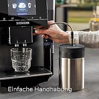 Siemens Isolierter Milchbehälter TZ80009N, FreshLock Deckel, Platzsparend, 0,5 L, Edelstahl, Weiss – Ansicht 2
