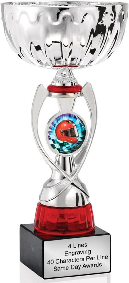 Custom Engraved Trophy Cup – Personalized Award for Competitions Tournaments Leagues Sports Banquets Ceremonies Corporate Events & Team Recognition – 12.5 Inches with Marble Base