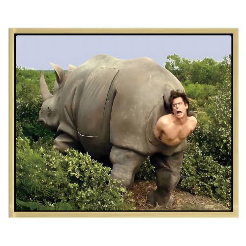 B.B.F MAKE Funny Comedy Movie Framed Canvas Wall Art for Bathroom & Dorm