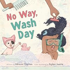 No Way, Wash Day Audiolibro Por Adrienne Thurman arte de portada