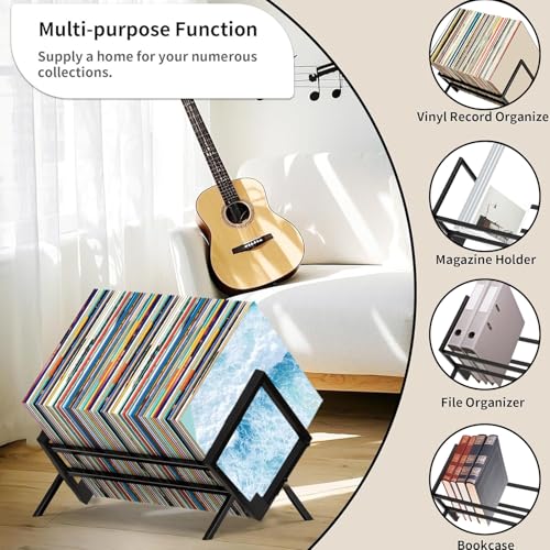 Soporte para discos estable para evitar caídas y proteger álbumes de 40cm de ancho 4