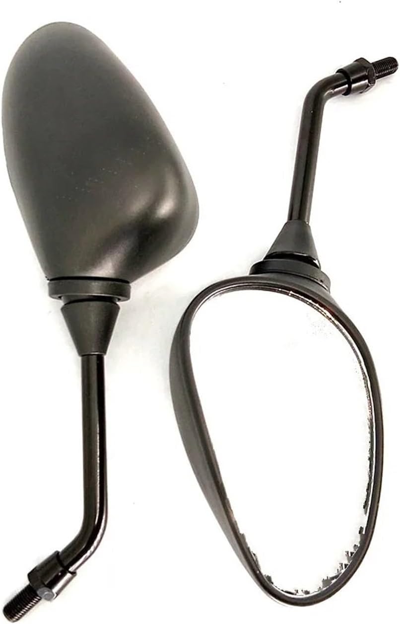 Rearview Mirror 1 Pair Rearview Reflector Adjustable Handlebar Left Right Mirror Bicycle Rear View Mirror Bike Cycling Clear Wide Range Bar End Mirror