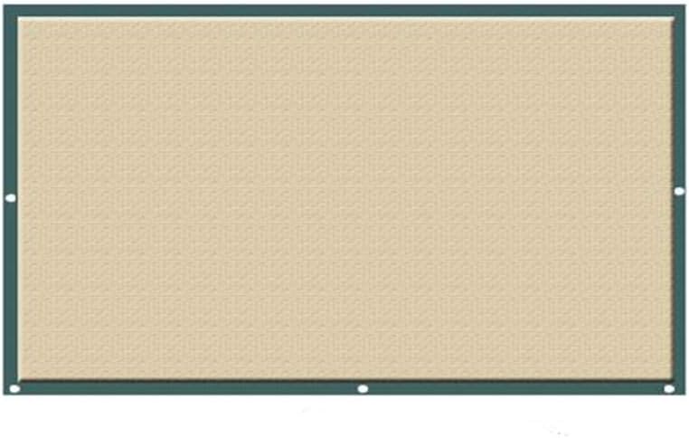 Sun Shade Sail Canopy Rectangle Sand Color,Sun Net Sun Mesh Shade Sunblock Shade Sail UV Resistant Net For Plant Cover For Greenhouse Flowers, Plants, Patio Lawn Outdoor Facility And Activities,2Mร5M