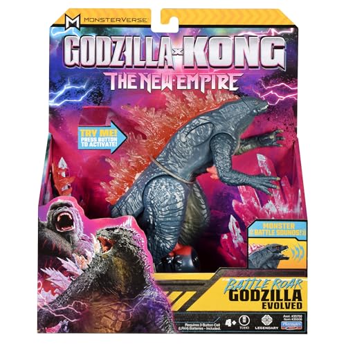 Godzilla x Kong 7\" Battle Roar Godzilla Figure by Playmates Toys